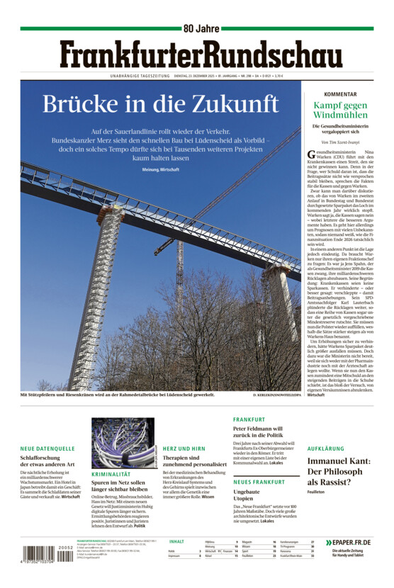 Darmstadt vom Dienstag, 23.12.2025